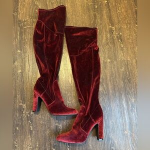 Women’s red boots